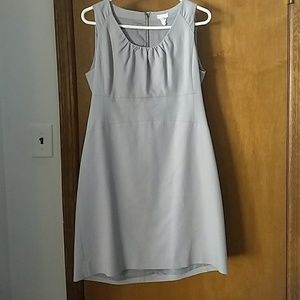 JCrew grey sheath dress